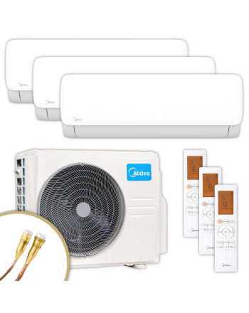 MIDEA | Klima-Set XTREME SAVE LITE | 2 × 2,8 kW + 3,5 kW | Quick-Connect